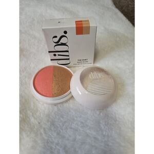 DIBS Beauty The Duet Baked Blush Starstruck Vegan Cruelty Free With Box